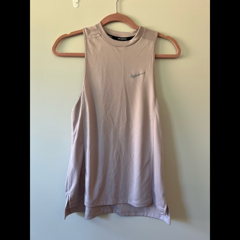 Nike high neck dri-fit running tank